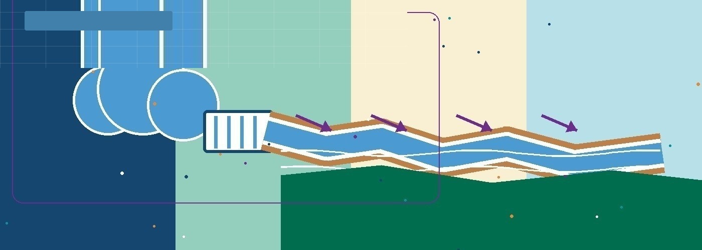 Ecological replenishment through reservoir release into river channels cover