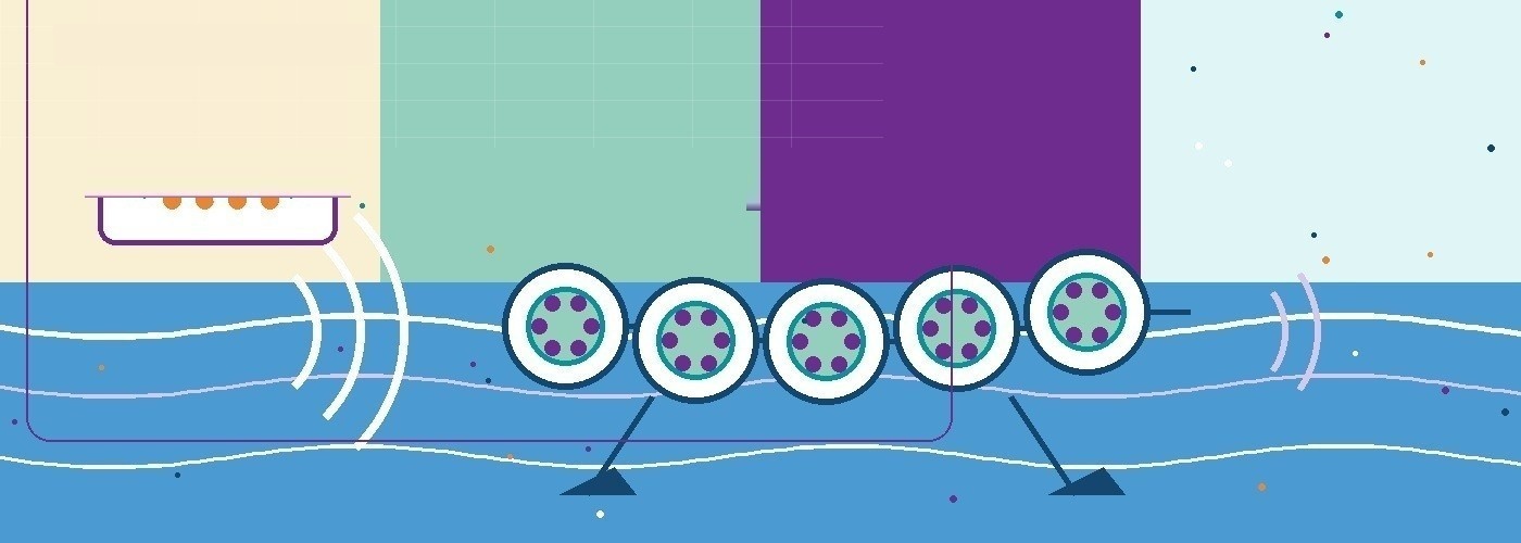Porous floating breakwater cover