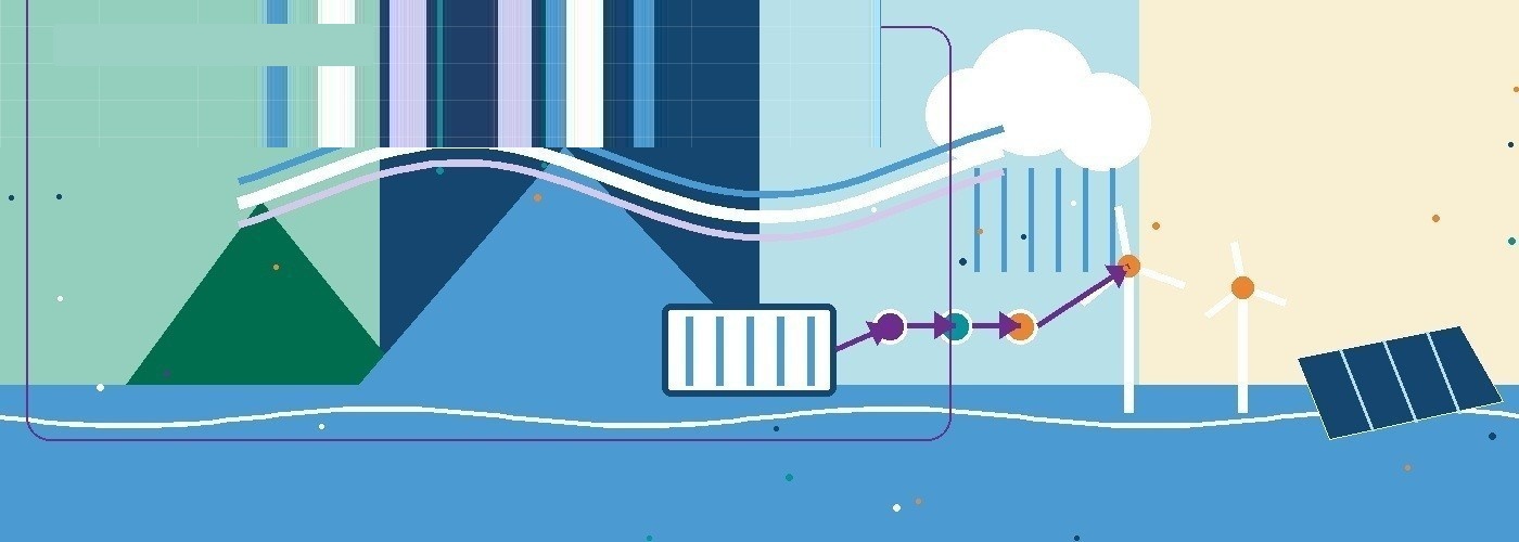 Atmospheric water resources and reservoir hydro-wind-solar coupling cover
