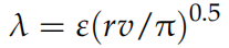 Equation 16 ventilation coefficient