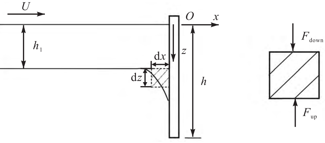 Force analysis of an oil-film element